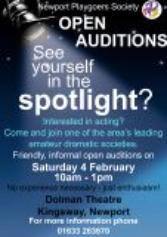 OPEN AUDITIONS
